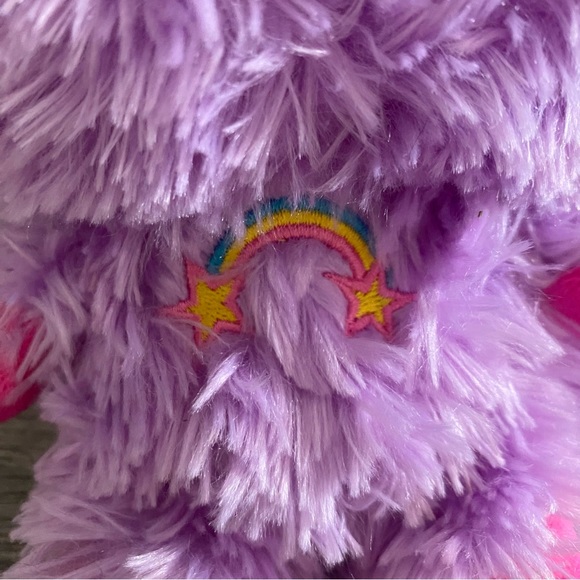 BMI Fox Plush Stuffed Animal Toy glitter eyes 11” - Picture 3 of 8